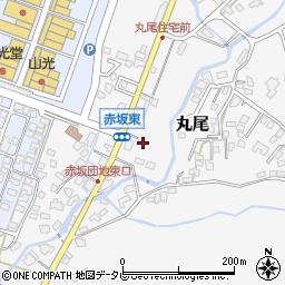 佐賀県有田町（西松浦郡）丸尾周辺の地図