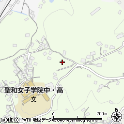 長崎県佐世保市松山町周辺の地図