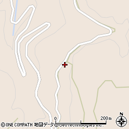 福岡県八女市黒木町土窪2157-2周辺の地図