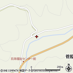 大分県玖珠郡九重町菅原1725周辺の地図