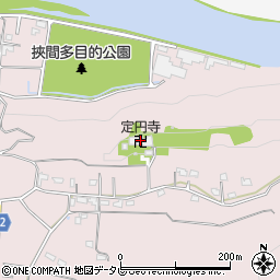 定円寺周辺の地図