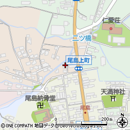 福岡県筑後市上北島961-6周辺の地図