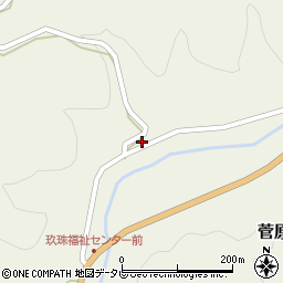 大分県玖珠郡九重町菅原1780周辺の地図