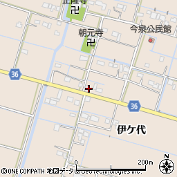 佐賀県白石町（杵島郡）今泉周辺の地図
