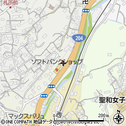 長崎県佐世保市梅田町5-22周辺の地図