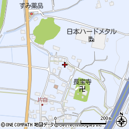 佐賀県武雄市橘町大字片白9269-1周辺の地図