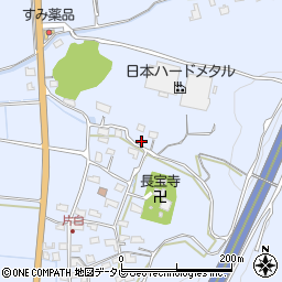 佐賀県武雄市橘町大字片白9306周辺の地図
