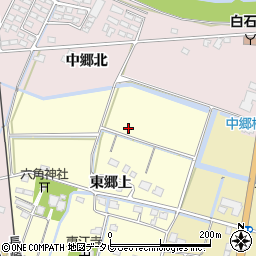 佐賀県杵島郡白石町東郷周辺の地図