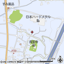 佐賀県武雄市橘町大字片白9308周辺の地図