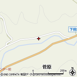 大分県玖珠郡九重町菅原1728周辺の地図