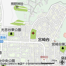 宮崎第一児童公園周辺の地図
