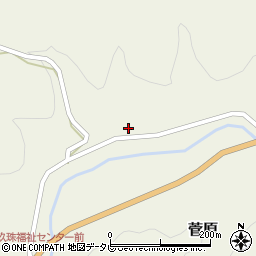 大分県玖珠郡九重町菅原1695周辺の地図