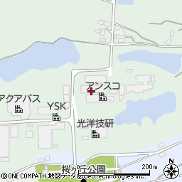 株式会社アンスコ九州工場周辺の地図
