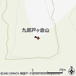 九郎戸ケ倉山周辺の地図
