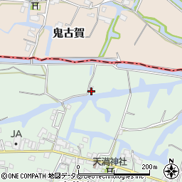 福岡県柳川市東蒲池1041周辺の地図