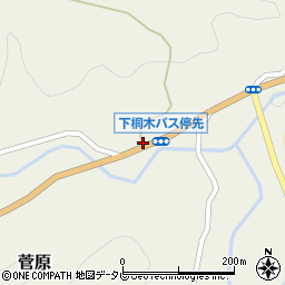 大分県玖珠郡九重町菅原1783周辺の地図