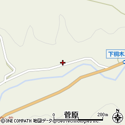 大分県玖珠郡九重町菅原1675周辺の地図