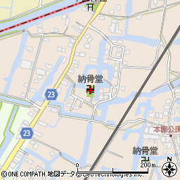 福岡県柳川市蒲生1083周辺の地図
