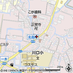 福岡県大川市一木448周辺の地図