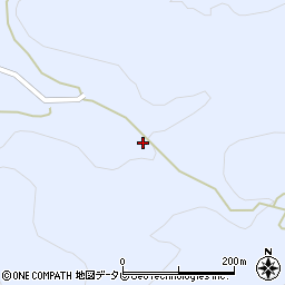 大分県玖珠郡九重町後野上2223周辺の地図