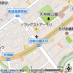 九州総合サービス株式会社　武雄営業所周辺の地図
