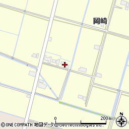 佐賀県杵島郡白石町岡崎403-2周辺の地図