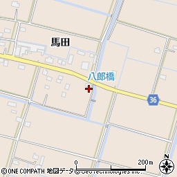 佐賀県杵島郡白石町馬田188周辺の地図