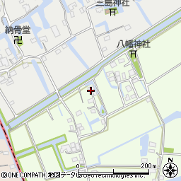 福岡県三潴郡大木町三八松2050周辺の地図