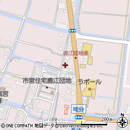 佐賀銀行東与賀出張所周辺の地図