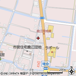 佐賀銀行犬井道出張所周辺の地図