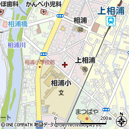 長崎県佐世保市上相浦町周辺の地図