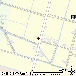 佐賀県杵島郡白石町岡崎454-2周辺の地図