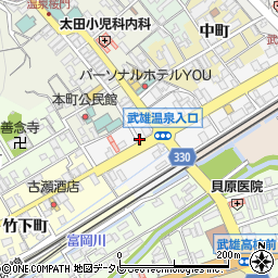 中村青果・たけお屋周辺の地図