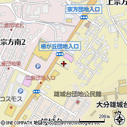 九州電気管理協同組合　大分県支部周辺の地図