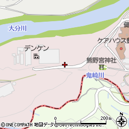 大分県由布市挾間町鬼崎688-1周辺の地図