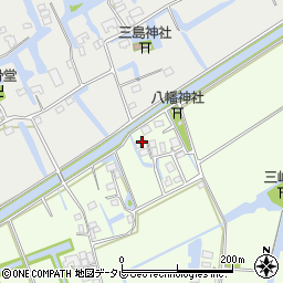 福岡県三潴郡大木町三八松2015-2周辺の地図