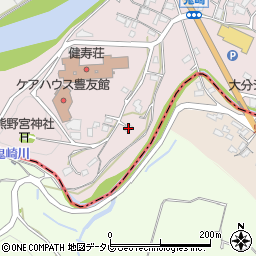 大分県由布市挾間町鬼崎123周辺の地図