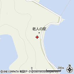 愛媛県宇和島市戸島1792周辺の地図