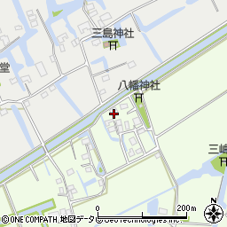 福岡県三潴郡大木町三八松2011周辺の地図