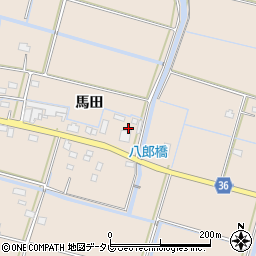 佐賀県杵島郡白石町馬田190周辺の地図