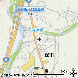 岩村食料品店周辺の地図