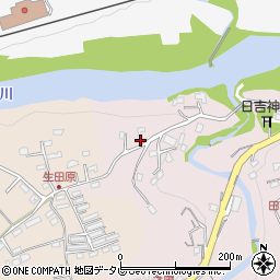 大分県由布市挾間町鬼崎2753周辺の地図