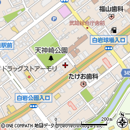 武雄市建設業協会周辺の地図