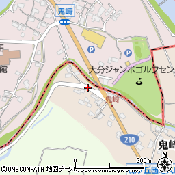 大分市役所環境部　清掃施設課福宗環境センター鬼崎埋立場周辺の地図