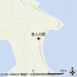 愛媛県宇和島市戸島1822周辺の地図
