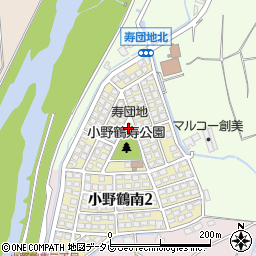 小野鶴寿公園トイレ周辺の地図
