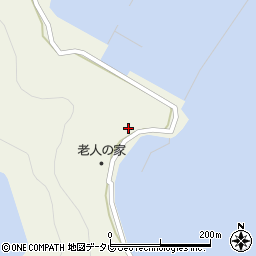 愛媛県宇和島市戸島1854周辺の地図