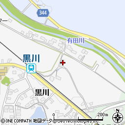 佐賀県西松浦郡有田町黒川甲1678周辺の地図
