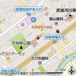 杵藤保健福祉事務所　健康推進課周辺の地図