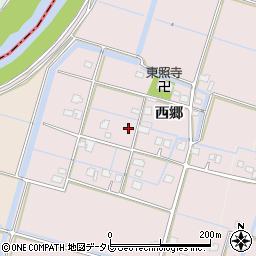 佐賀県杵島郡白石町西郷周辺の地図